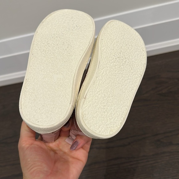 Zara metallic pink boot size 23 - Picture 5 of 7